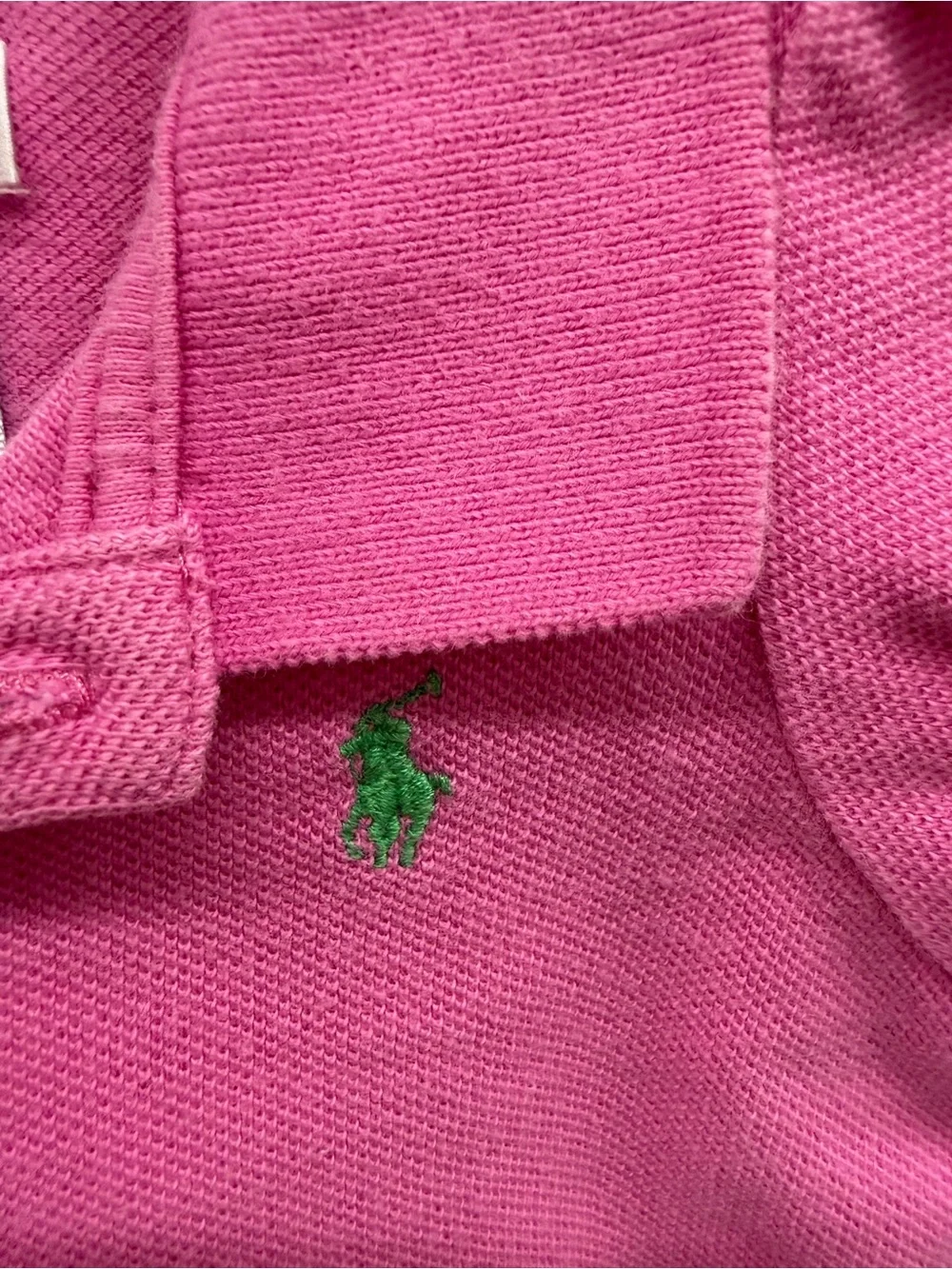 Ralph Lauren Pink Polo Dress for Kids 6 months